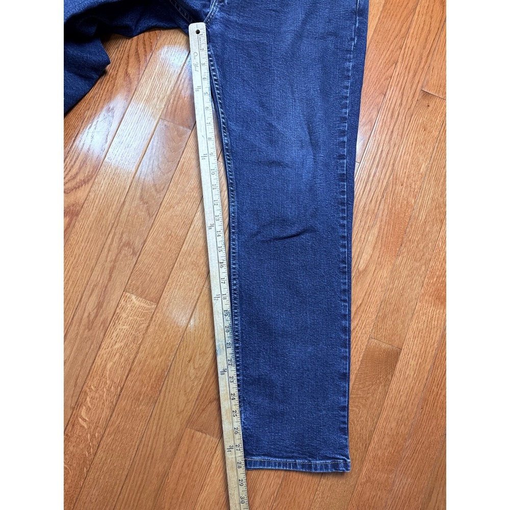 Levis 514 Straight Fit Jeans Mens 36x30 Medium Wash Blue Denim 00514-1203 - Picture 7 of 7